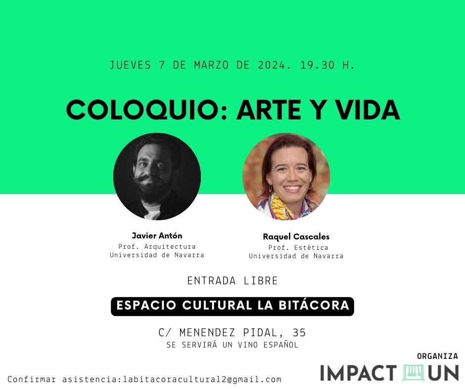 Coloquio: Arte y vida